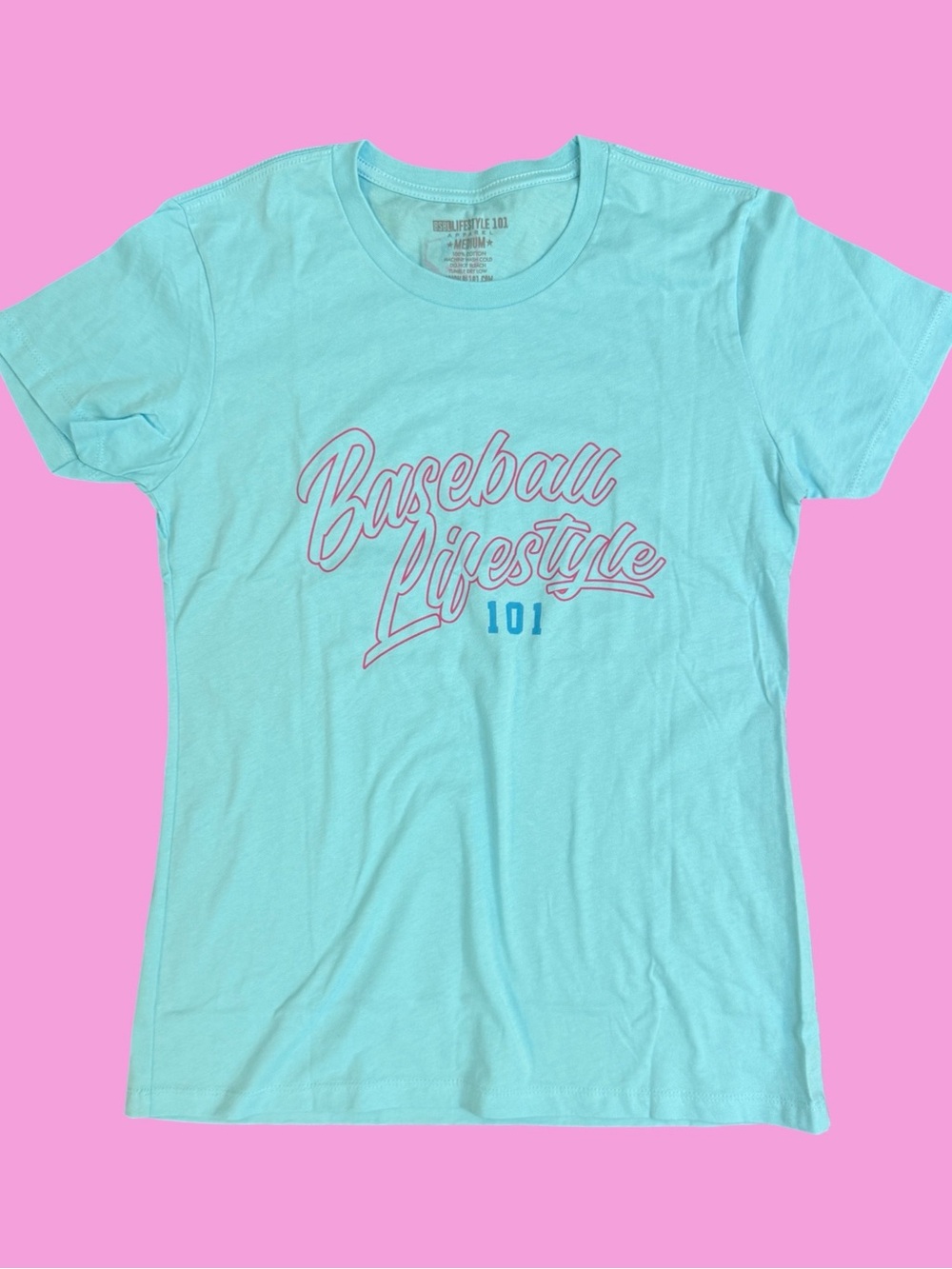 NWOT Baseball Lifestyle 101 Short Sleeve Tee